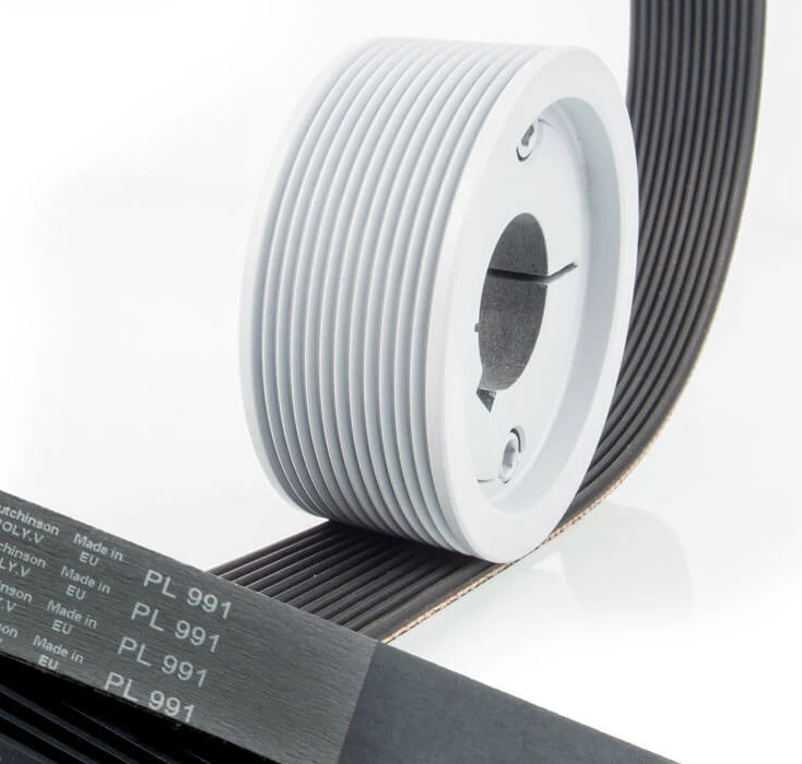 Curele trapezoidale multiple (poli-V)